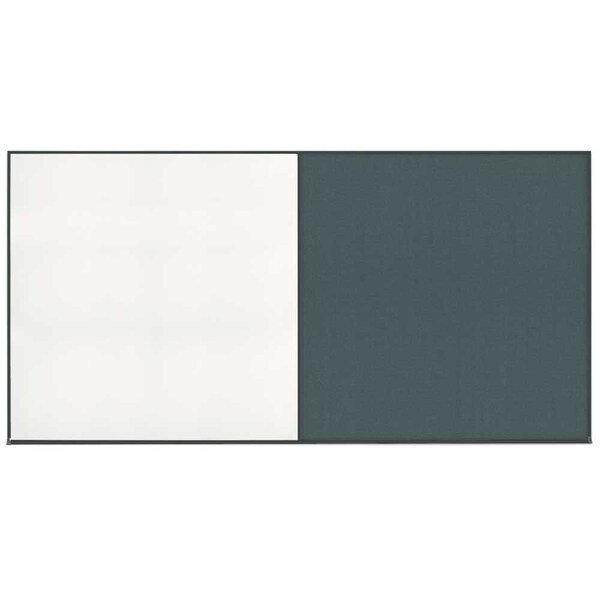 Enclosed Corkboard, 1 Door, 60"x36", 4" Fra